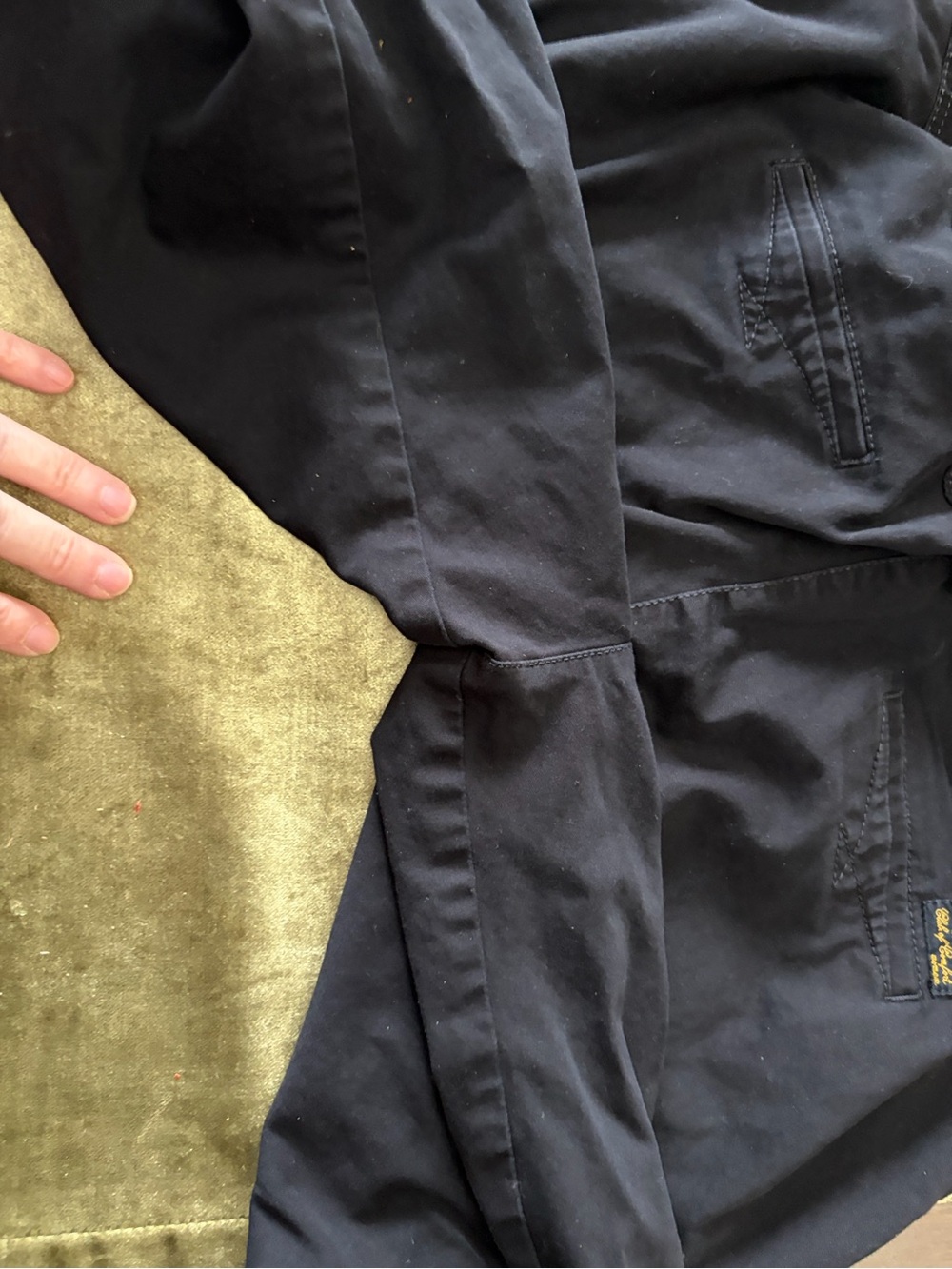 Club of Comfort Black Button-Front Stretch Pants - Picture 9 of 12
